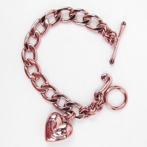 Juicy Couture Vintage Metallic Pink Bracelet